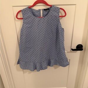 Tommy Hilfiger Blue Sleeveless Blouse